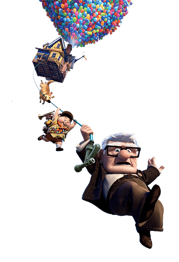 imagenes png de los personajes principales de up