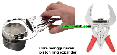 cara memasang ring menggunakan ring expander
