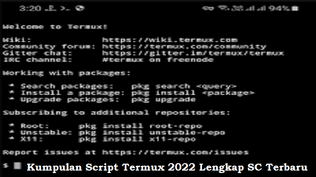 Script Termux