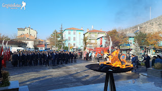 Bozkır ilçesinde Atatürk’ün vefatının 84.yıl dönümü etkinliklerle anıldı.  
