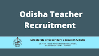 DSE, Odisha TGT Teacher job