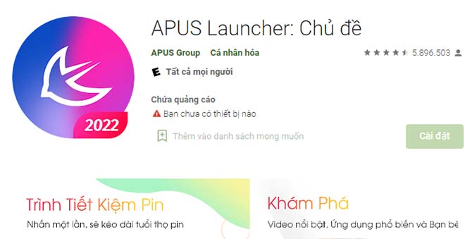 Tải Apus Launcher - Chủ đề điện thoại và hình nền đẹp a