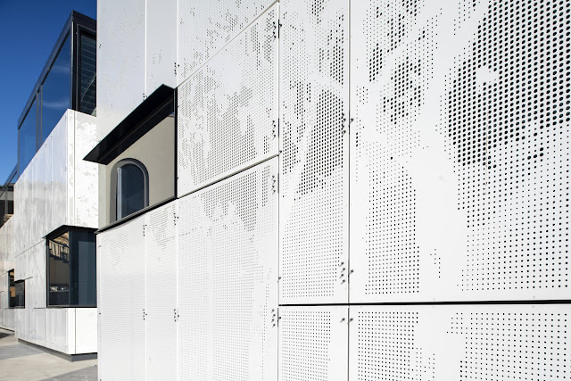 Perforated Metal Façade, perforated metal facade systems