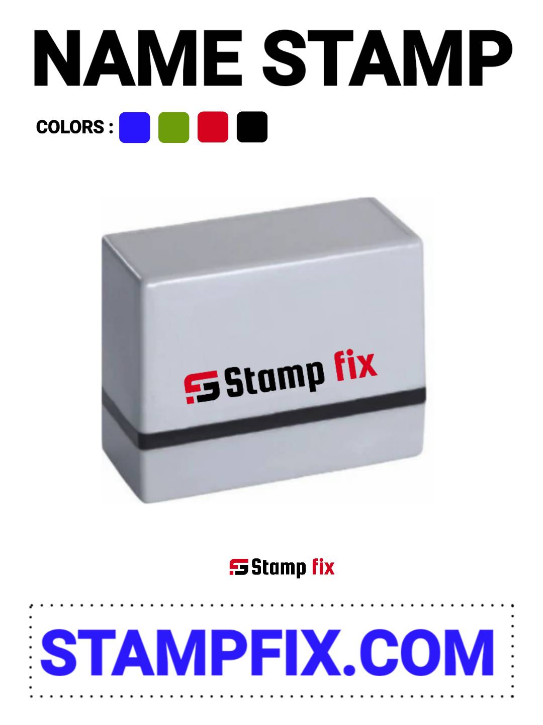 Name stamp, Self ink stamp, pre ink stamp, sun stamp, rubber stamp, nylon stamp, polymer stamp