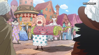 ワンピースアニメ WCI編 852話 | ONE PIECE ホールケーキアイランド編