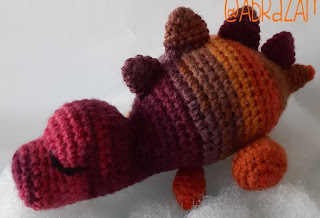 PATRON GRATIS DINOSAURIO AMIGURUMI 49310 🦖