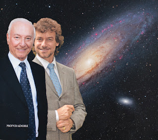 Foto della copertina del libro "Viaggio nel Cosmo" di Piero e Alberto Angela