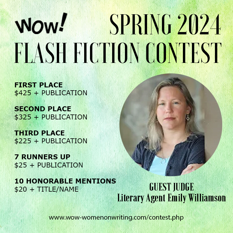 Spring 2024 Flash Fiction Contest - Deadline: May 31, 2024 - $1350 in Prizes!