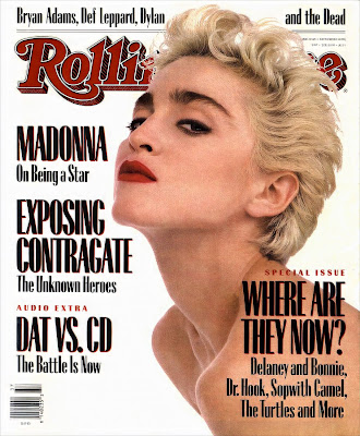 September 10, 1987: Madonna on the cover of Rolling Stone magazine