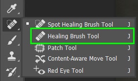 كيفية إزالة حب الشباب في الفوتوشوب باستخدام Healing Brush