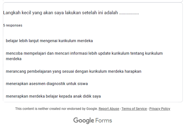 Feedback aksi nyata menyebarkan pemahaman merdeka belajar