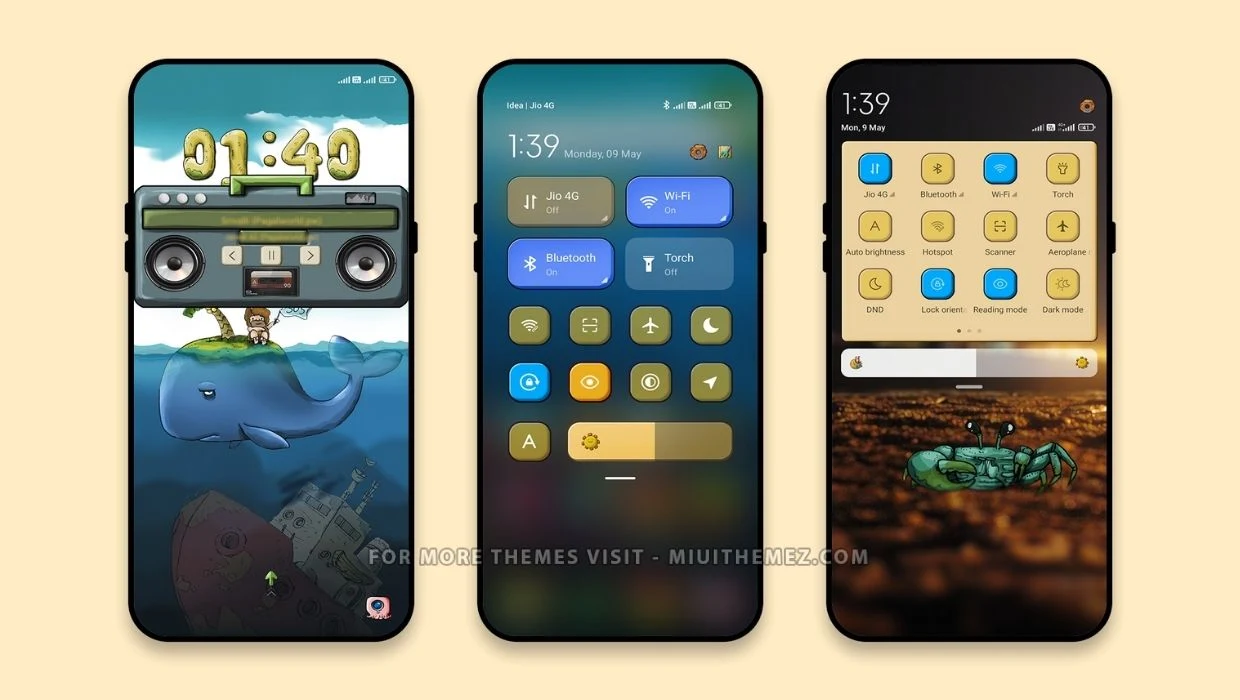 Lonely Whale MIUI Theme