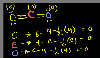 How to calculate formal charge on resonance structure