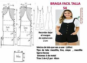 Bella braga talla grande 