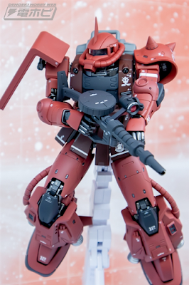 GUNDAM FIX FIGURATION METAL COMPOSITE CHAR'S MS-06R-1A ZAKU II HIGH MOBILITY TYPE - 03