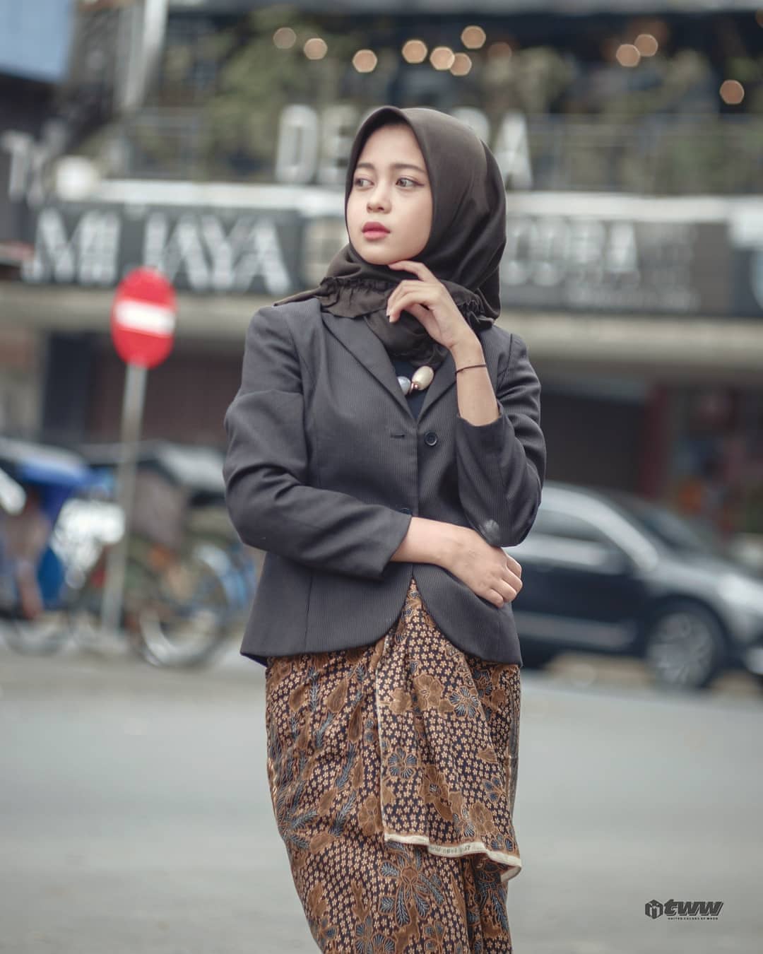 ootd hijab,images,photo,Nanda Frisca,selebgram,foto model.