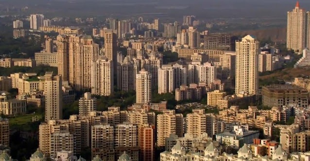 Cityscape of indian city