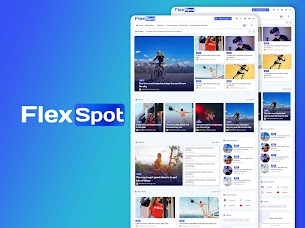 FlexSpot - Magazine & Fast Loading Blogger Template