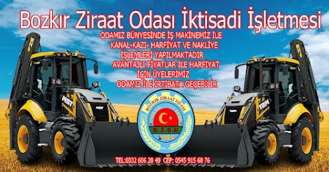 Ziraat Odası Kepçesi ilçe genelinde hizmet vermeye başladı.