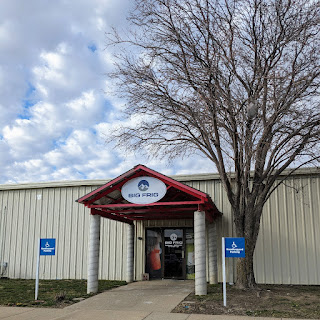 entrance to Big Frig headquarters and store
