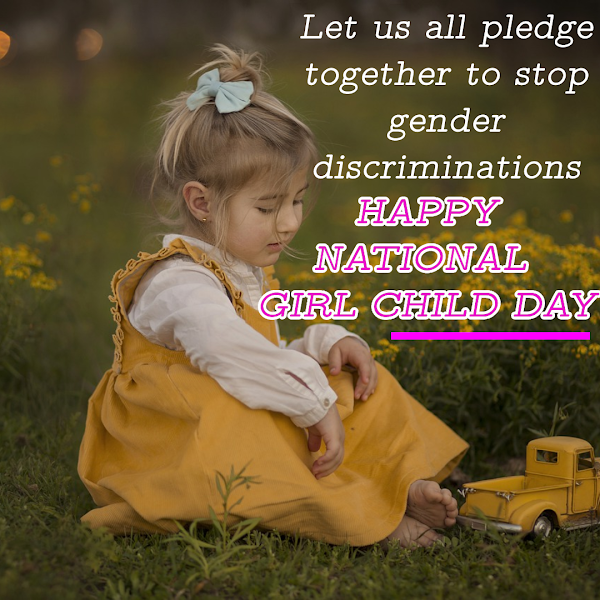 Happy National Girl Child Day