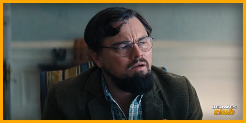 Podemos ver o personagem Randall interpretado pelo ator Leonardo DiCaprio na imagem