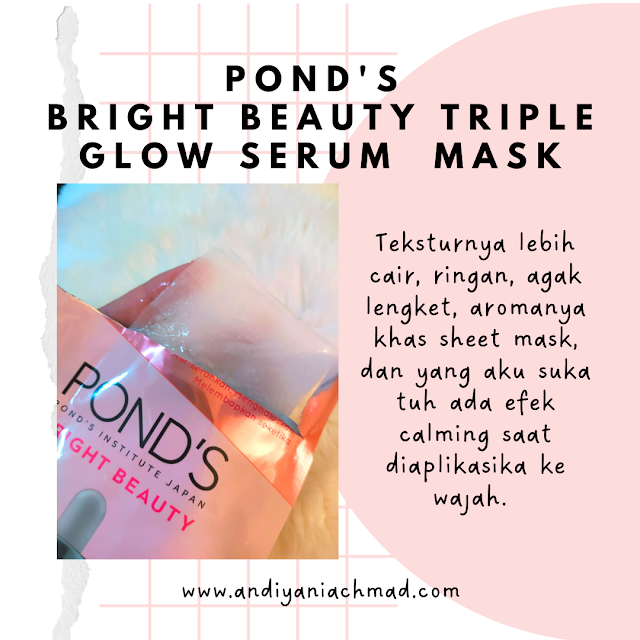 POND'S Bright Beauty Triple Glow Serum & Serum Mask
