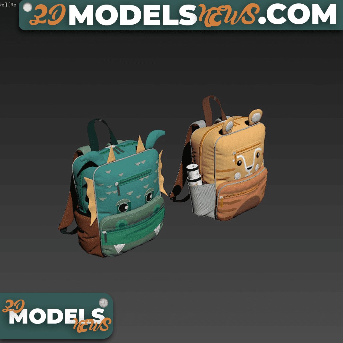 Backpack Model Tiger Dragon 6