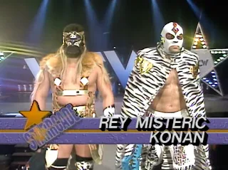 WCW Starrcade '90 Review  - Konan and Rey Mysteric