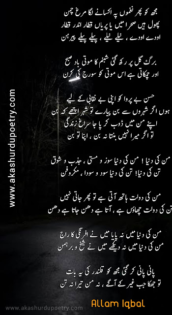 Allama Iqbal Urdu Poetry Collection