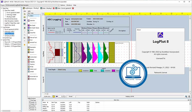 RockWare LogPlot 8 2022.1.31