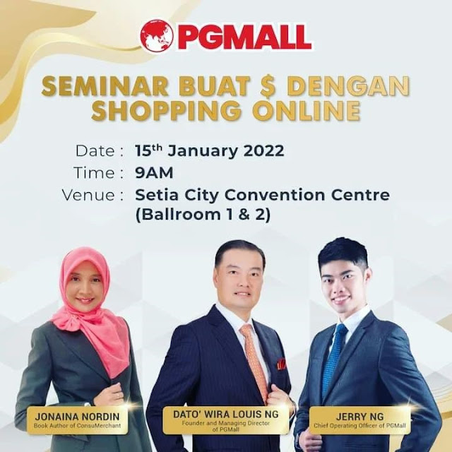 Seminar Buat $ Dengan Shopping Online