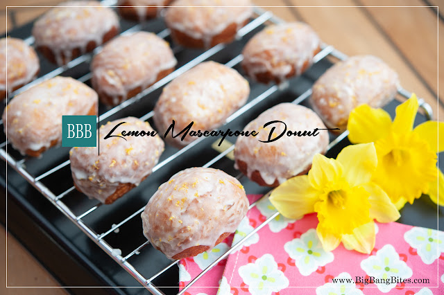 Lemon Mascarpone Donut