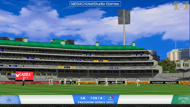 Freedom Series South Africa vs India 2021 Overlay or EA Sports Cricket 07