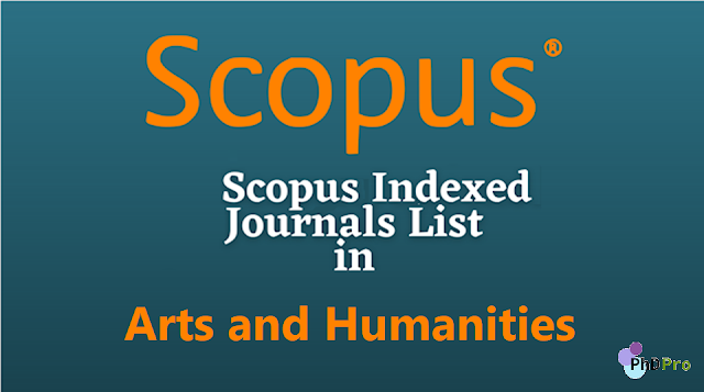 List of Scopus journals in Arts and Humanities