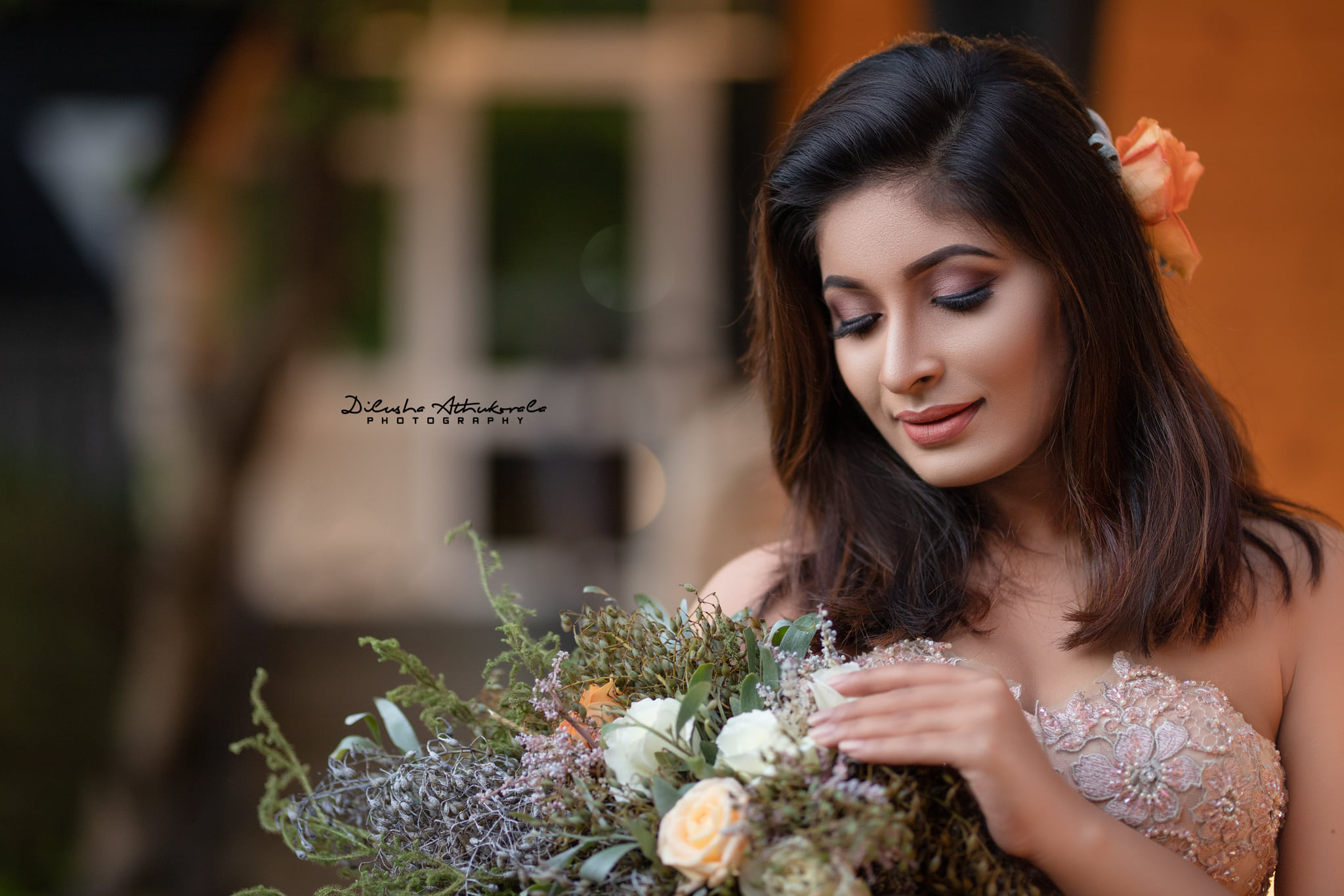 Asha Robertson looks absolutely stunning in bridal photoshoot
