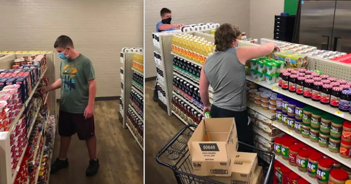 Grocery Store Inside Texas School Provides Products In Exchange For Good Grades And Good Deeds