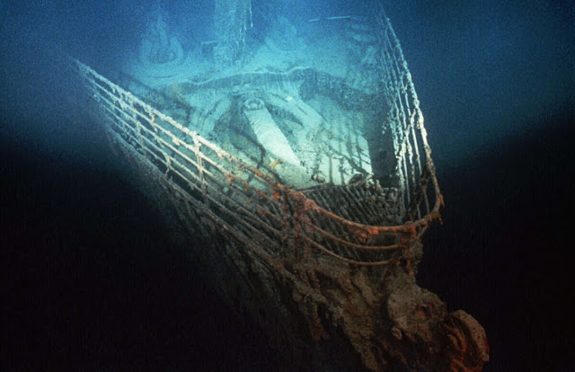 «Титаник» под водой