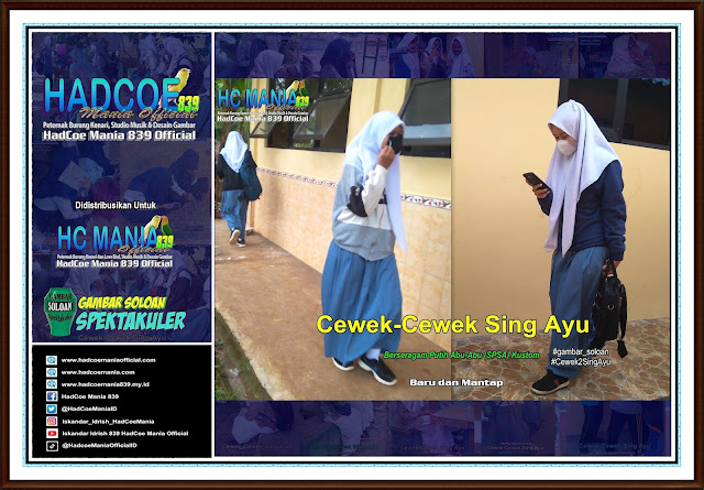 Gambar Soloan Spektakuler Terbaik - Gambar SMA Soloan Spektakuler Cover Putih Abu-Abu Kustom (SPSA) - 23 A
