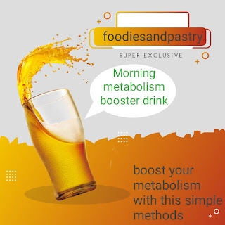 Morning metabolism booster drink