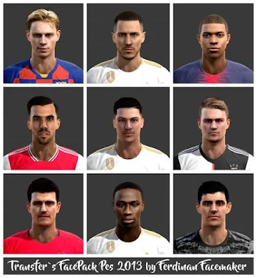 Transfer's Facepack For PES 2013