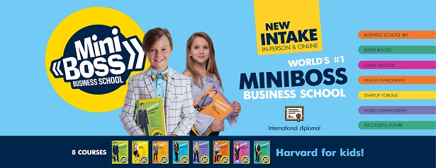 New Intake to MiniBoss Business School (Harvard for Kids)