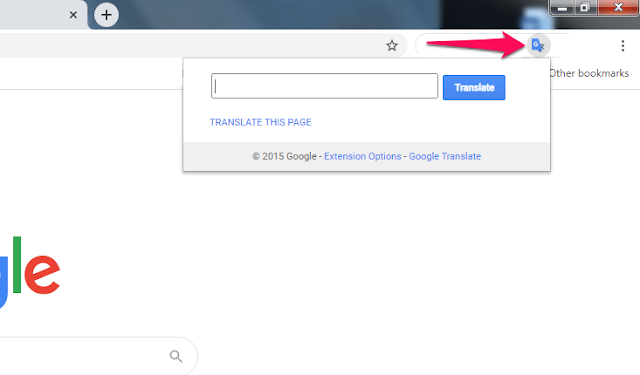 طريقة اضافة ترجمة جوجل الي متصفح Google Chrome