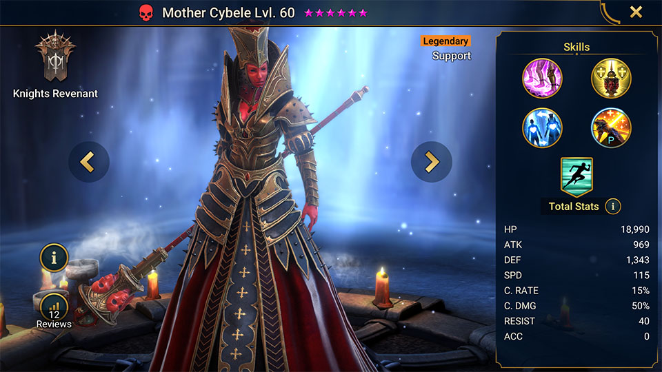 4th: Mother Cybele
