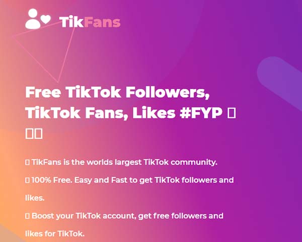 TikFans App: Công cụ tăng Like và Follow trên TikTok a