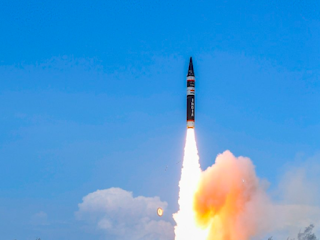 DRDO successfully Test Fired ‘Agni-5’ Missile