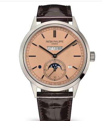 The Patek Philippe Perpetual Calendar in Salmon 5236P-010 In-Line