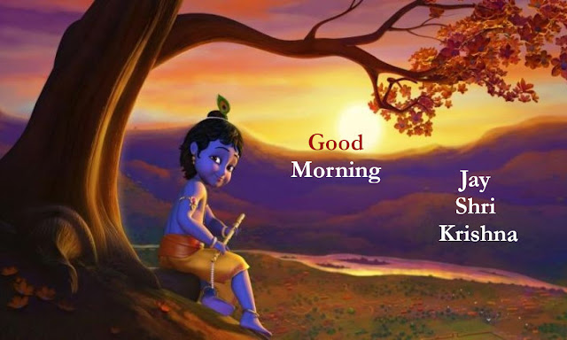 Good Morning Lord Little Krishna