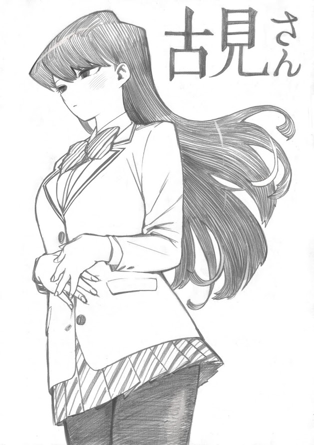 Autor de Boku no Hero Academia dedica una ilustración a Komi-san
