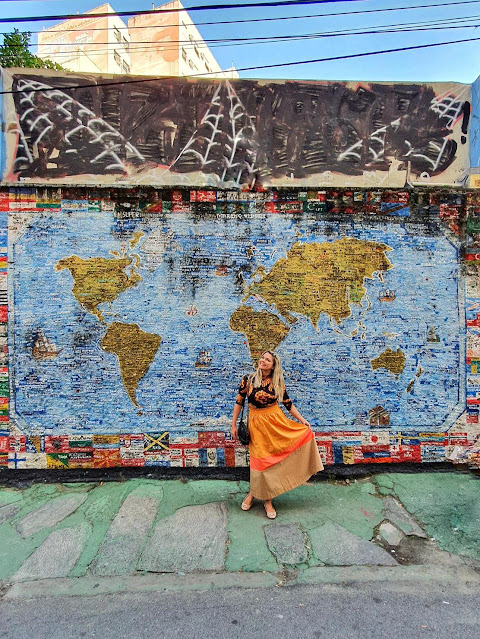 Blog Apaixonados por Viagens - Mapa Mundi - Lapa